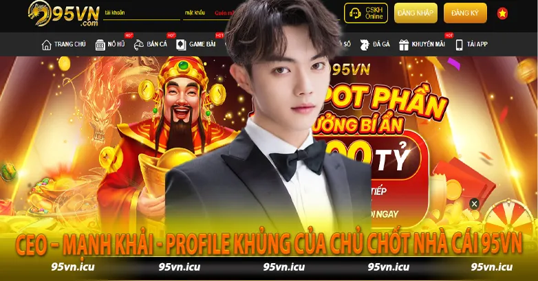 CEO – MẠNH KHẢI - Profile Khủng Của Chủ Chốt Nhà Cái KUBET